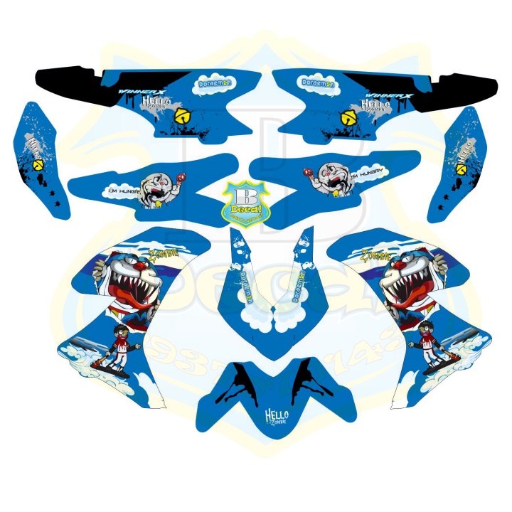 Tem trùm winner x doremon zombie