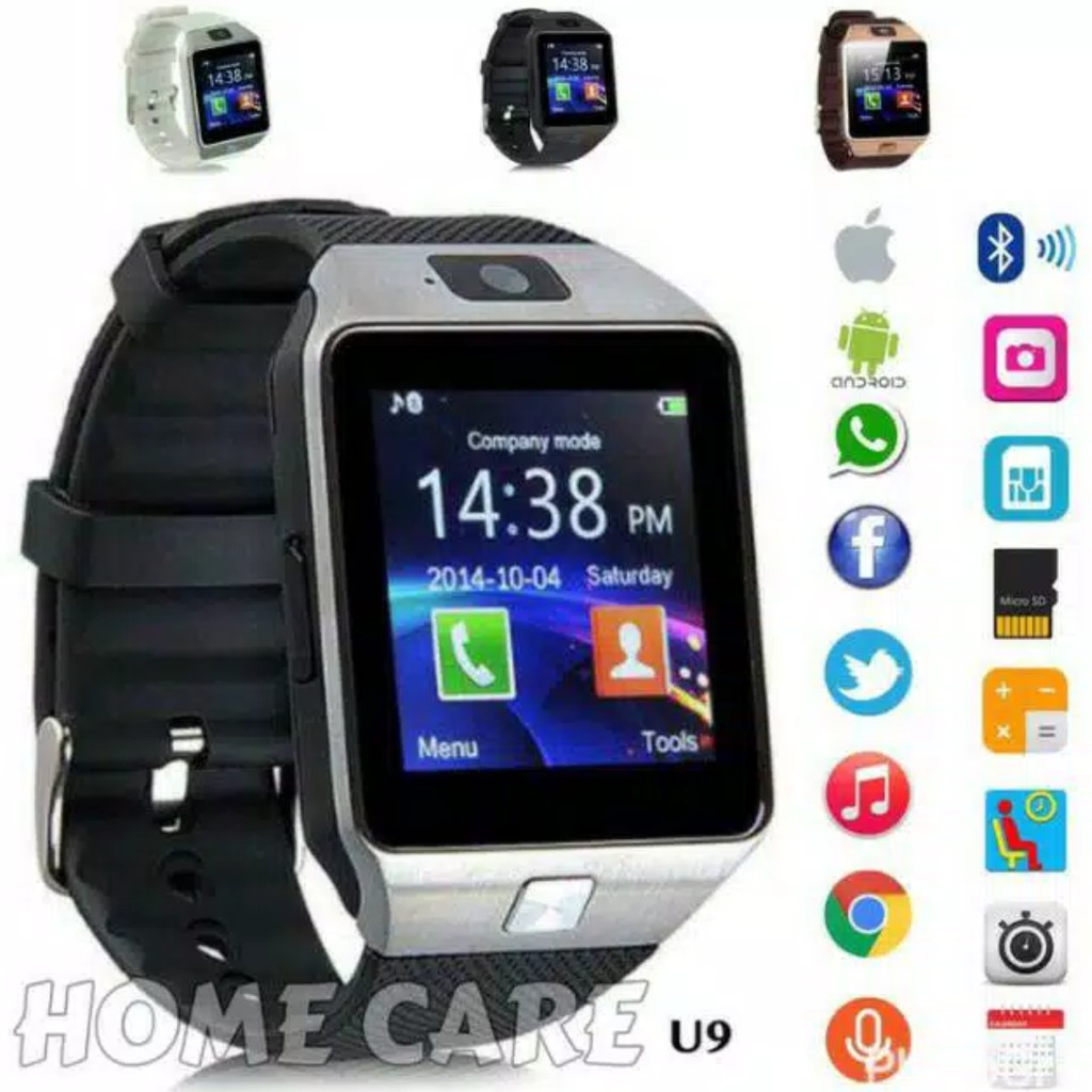 Đồng Hồ Thông Minh DZ09 Hỗ Trợ Sim Cho Điện Thoại Android U9