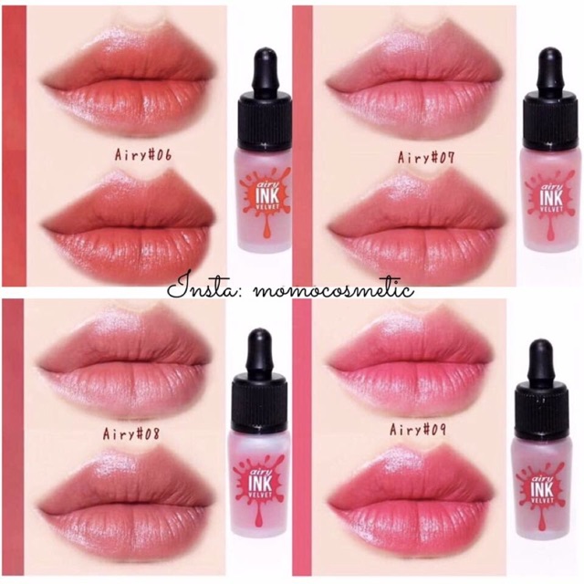 Son kem Peripera Ink Airy Velvet