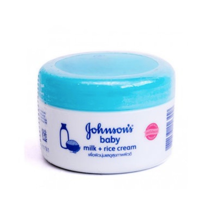 Kem Dưỡng Da Tinh Chất Sữa Và Gạo Johnson's Baby Hũ 50g