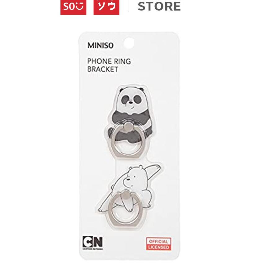 Bộ 5 13 Phụ Kiện Trang Trí Hình We Bare Bears Xinh Xắn