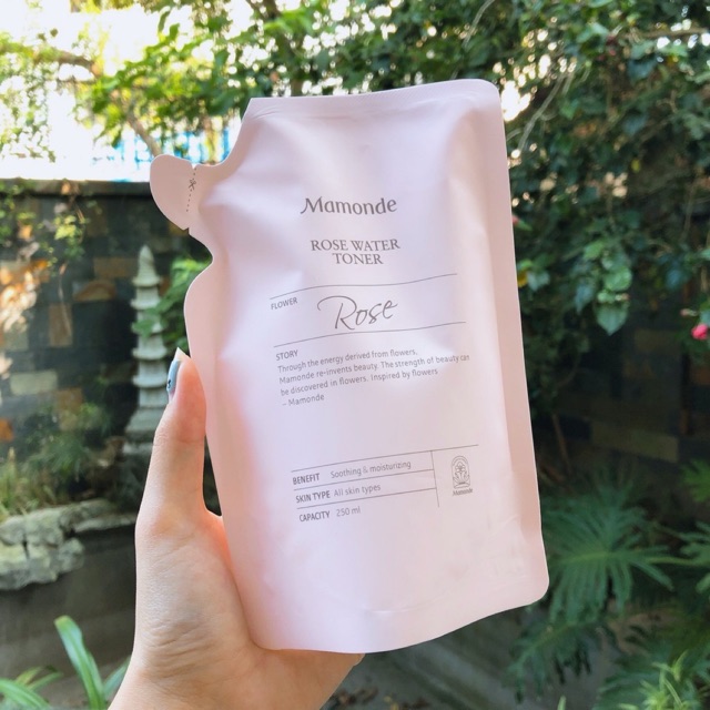 [Mã COS1904 giảm 8% đơn 300K] TÚI 250ML TONER MAMONDE HOA HỒNG TÁCH SET SIÊU RẺ