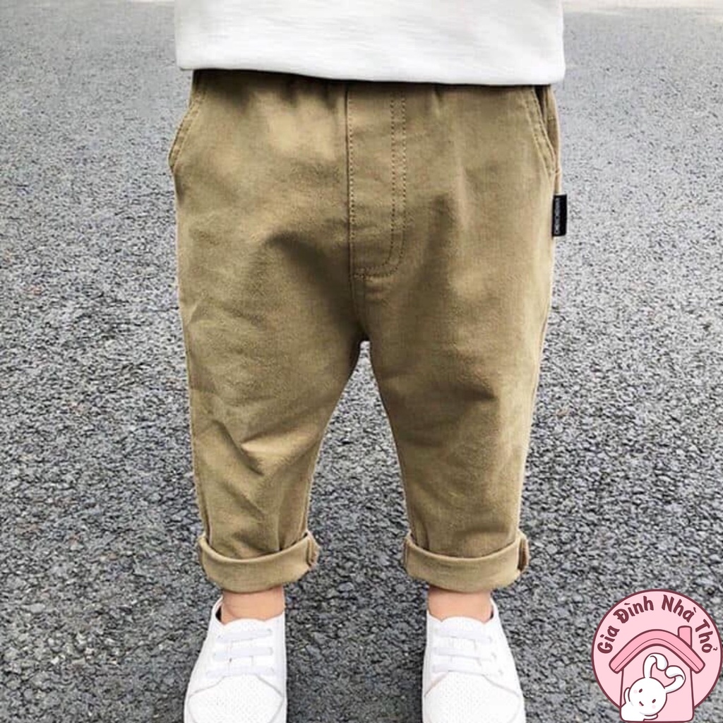 Quần kaki dài cao cấp cho bé trai đi học đi chơi