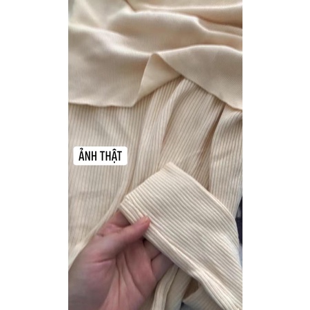 Áo len trễ vai mặc 2 kiểu hàng quảng châu taobao chất liệu len tăm do dãn 4 chiều
