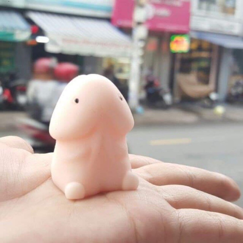 squishy mochi hình con ciu độc đáo