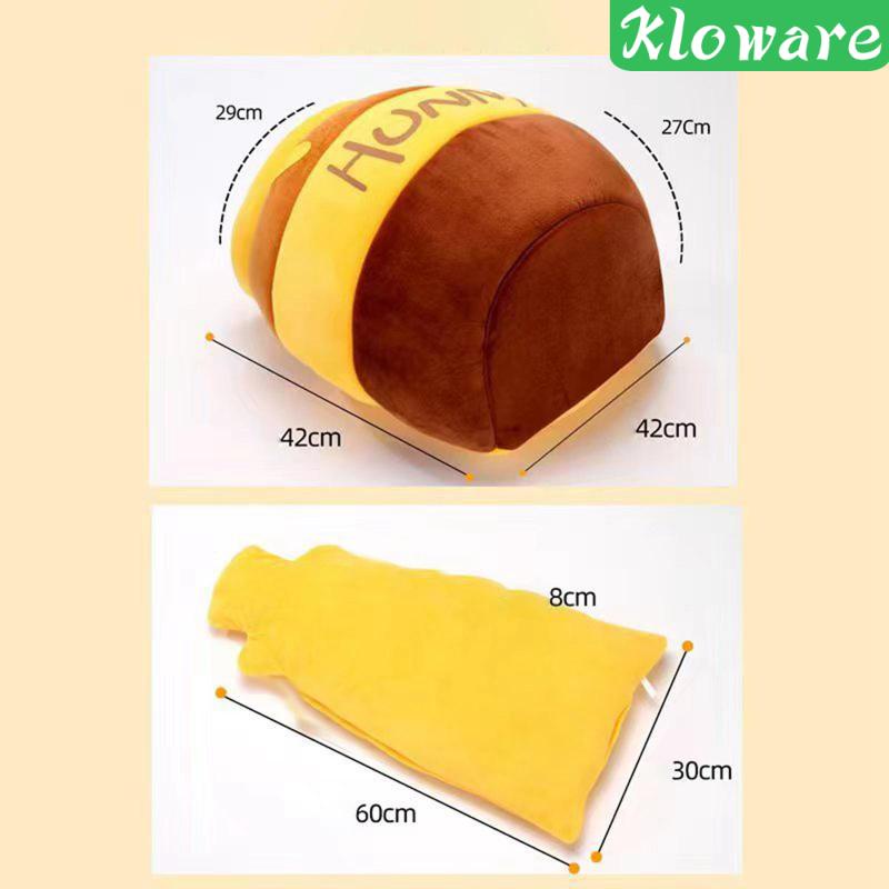 Giường Ngủ Cho Thú Cưng Hình Nồi Mật Ong Mềm Mại Ấm Áp Giặt Máy Được