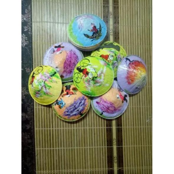 Mây tre đan- Nón lá mini D15cm làm quà lưu niệm - Tre VN