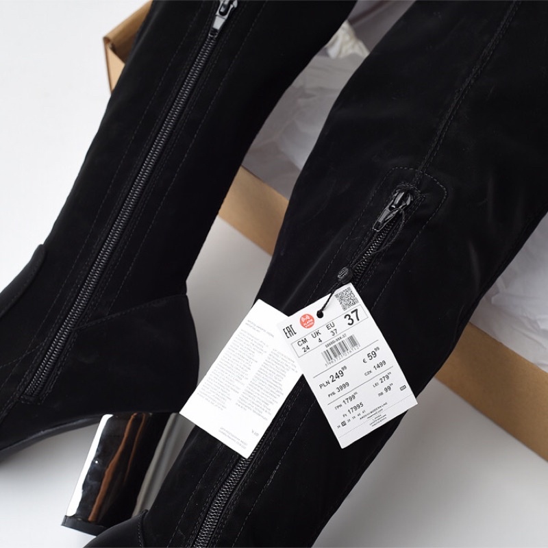 Boots cao ngang đùi Reser.ved . xuất uk