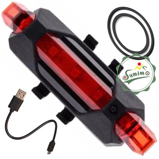 Đèn hậu xe đạp LED sạc USB full box