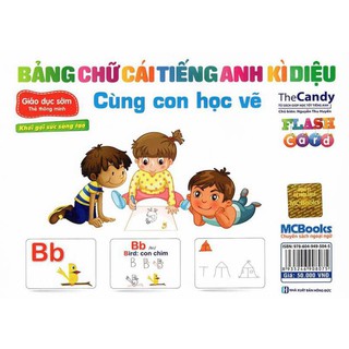 Flashcard - Bảng chữ cái tiếng anh kì diệu - MCBooks