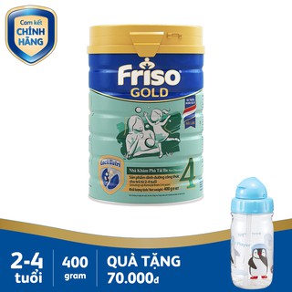 Sữa bột Friso Gold LockNutri 4 400g Mua 1 lon tặng bình nước