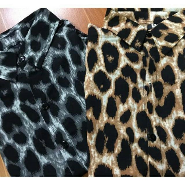 Áo sơ mi da báo