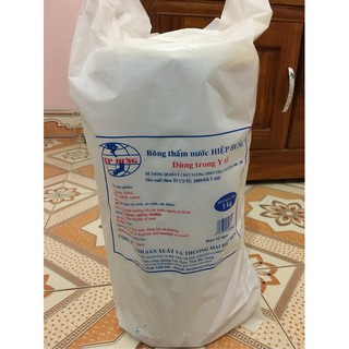 BÔNG Y TẾ HIỆP HƯNG,CUỘN 1 KG