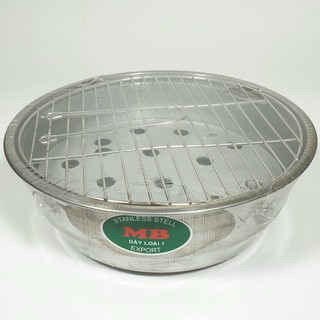 Lò nướng than inox size 25cm