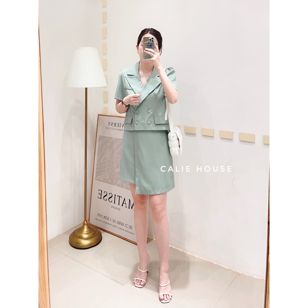 Áo vest croptop trẻ trung thời trang thiết kế nữ Calie House A323 | BigBuy360 - bigbuy360.vn