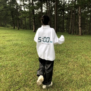 Áo Hoodie cổ tròn//Signature Hoodie 5AM