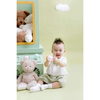 [ẢNH THẬT] Bộ đồ công tử phong cách Hàn Quốc cho bé sơ sinh, 3 màu