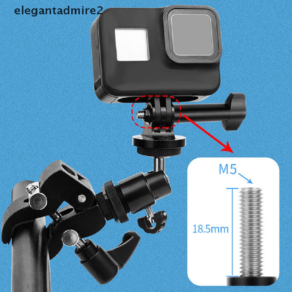 Bộ Ốc Vít Đầu Chữ T M5 Bằng Hợp Kim Nhôm Chuyên Dụng Cho Gopro Insta360