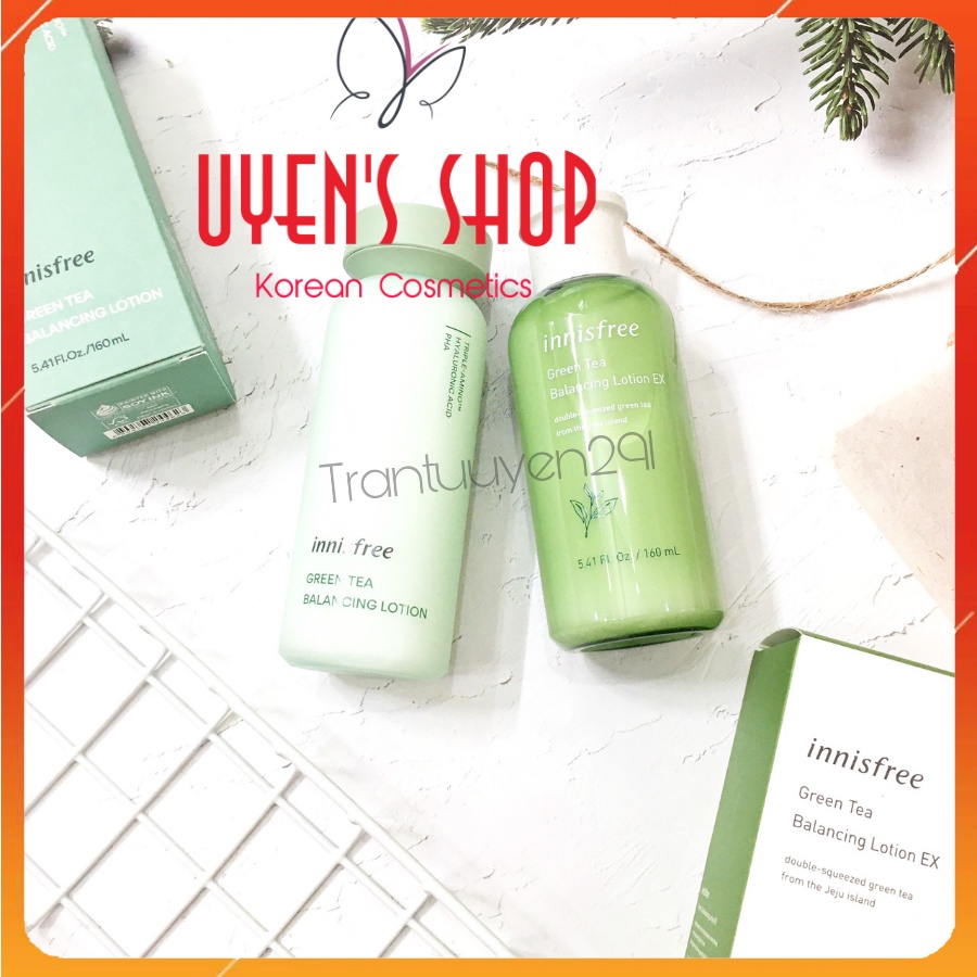 Sữa dưỡng Trà xanh Innisfree Green Tea Balancing Lotion Ex