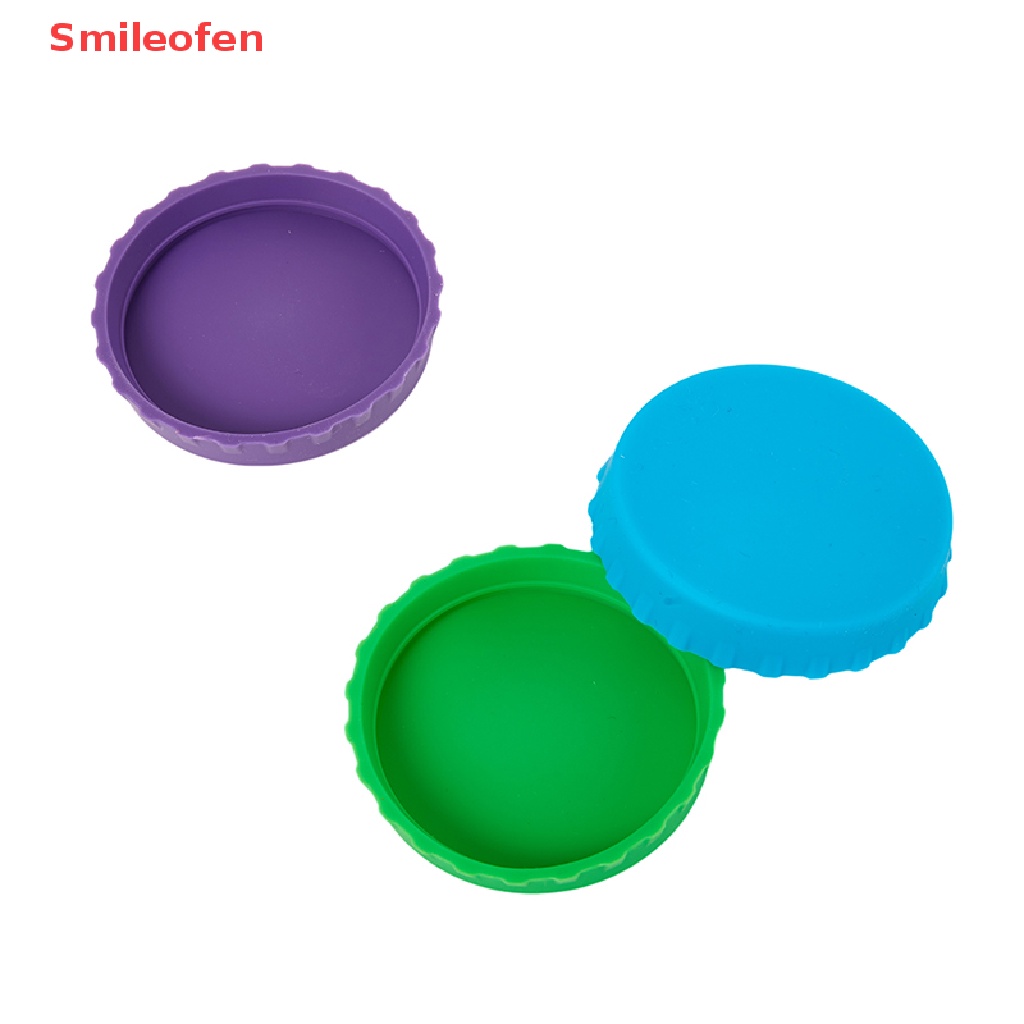 1 Nắp Đậy Lon Nước Ngọt / Lon Soda Bằng Silicone Nhiều Màu Mới