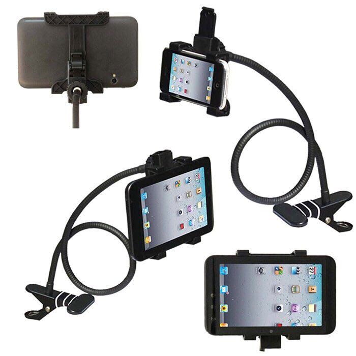 Kẹp iPad máy tính bảng đuôi khỉ thân sắt siêu bền siêu chắc chắn