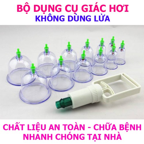 ⛔FREESHIP⛔ Bộ 12 món giác hơi không dùng lửa (BỘ 12 MÓN)