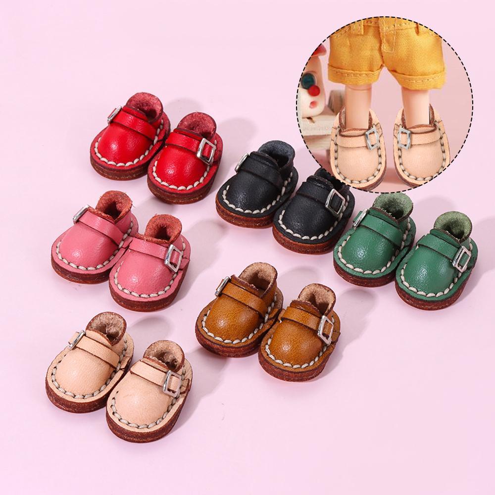 CHOOKEY Giày Da Bò Cho Búp Bê obitsu11GSCbody9OB11 1 / 11 OB11