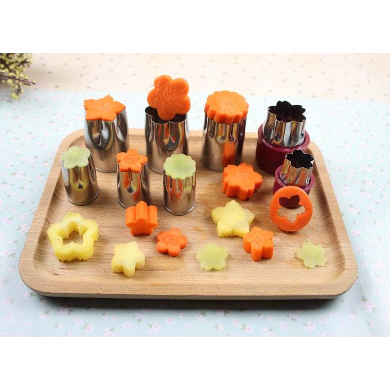 ⛔FLASHSALE⛔ Bộ 8 dụng cụ tạo hình hoa quả (LOẠI 8 MÓN)
