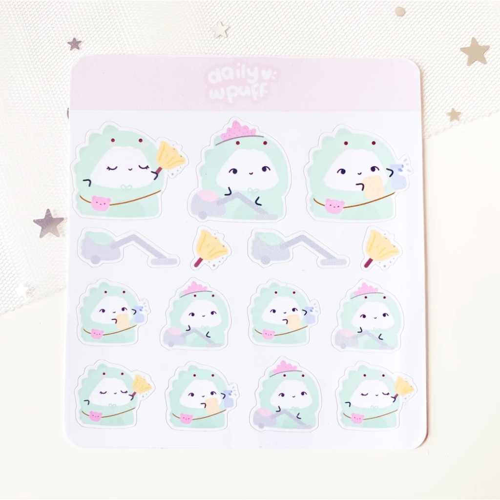 Sticker Dinu - cleaning / S12