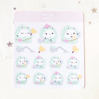 Sticker dinu - cleaning / s12