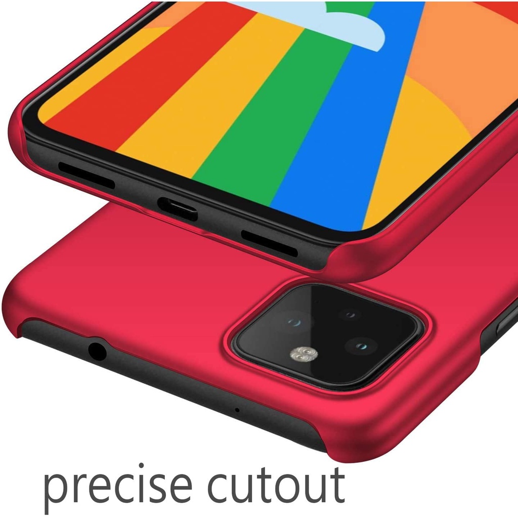 Ốp Điện Thoại Nhựa PC Cứng Siêu Mỏng Mặt Nhám Cho Google pixel 4a 4g 5g 4XL pixel 5 5xl 5a 6 Pro