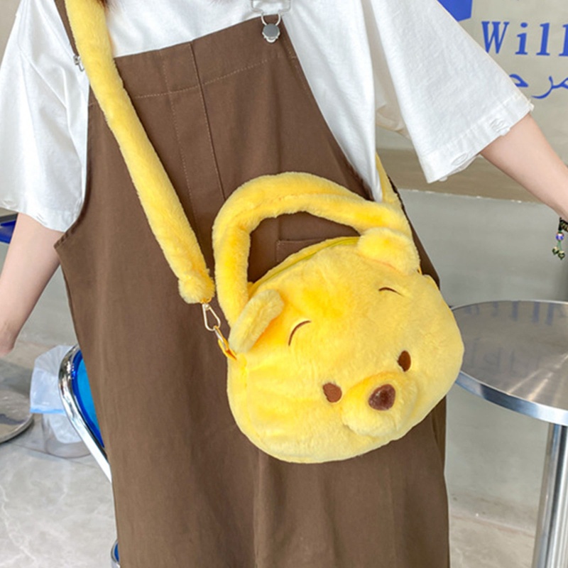 Túi Bông Đeo Chéo Vai 3.2-3.3 Feet Họa Tiết Động Vật Hoạt Hình Đáng Yêu Dành Cho Thanh Thiếu Niên