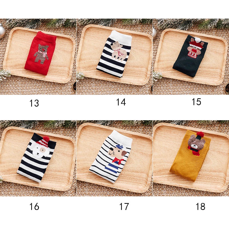 [Freeship + Mã giảm giá] Tất Vớ Cổ Cao Giáng Sinh Noel Đỏ, Quà tặng Hàng Taobao Chất Cotton Mềm Mịn Hàng Cotton Có Sẵn