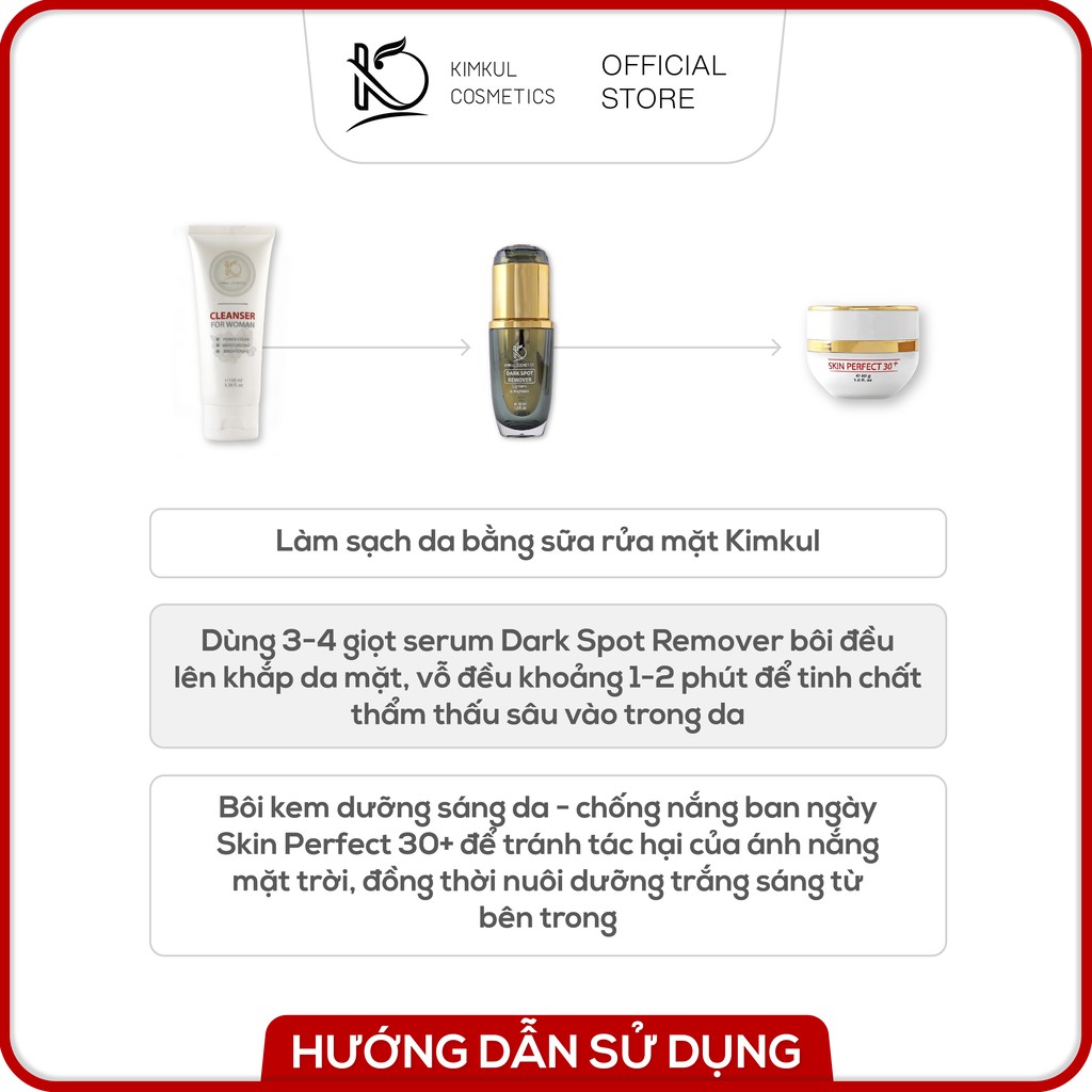 Bộ đôi dưỡng Trắng - giảm Nám KimKul - Tặng mặt nạ Seaweed Bio-Cell Mask cho hóa đơn trên 400k