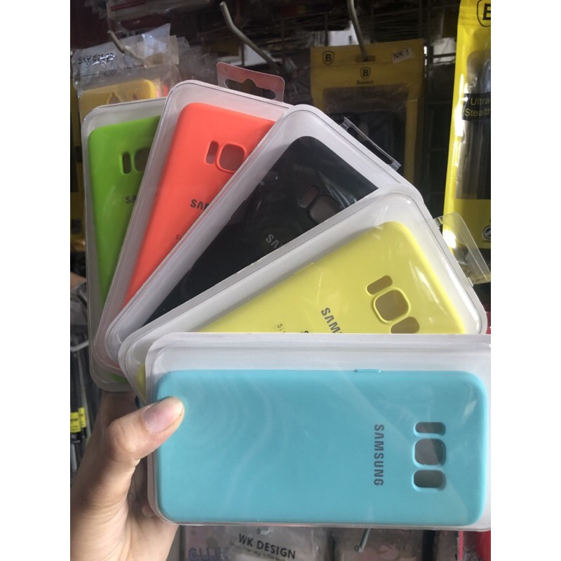 Ốp lưng Samsung Galaxy S8 chống bẩn màu cao cấp