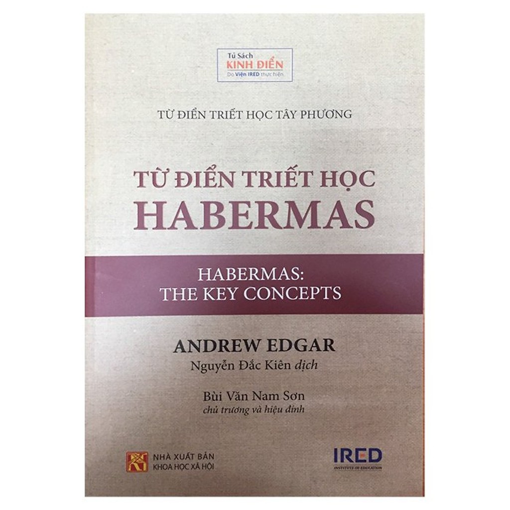 Sách - Từ điển triết học Habermas | BigBuy360 - bigbuy360.vn