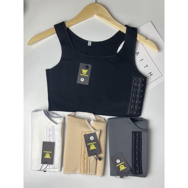 Áo Nịt Ngực TomBoy [ Có Bản Nịt CứngTrước Ngực] - Ngắn Không Viền Cao Cấp Hàng Xưởng Tự May | BigBuy360 - bigbuy360.vn