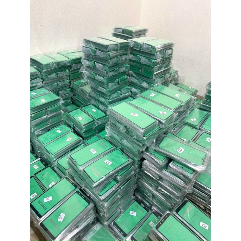 Cường lực full dẻo xanh 100D