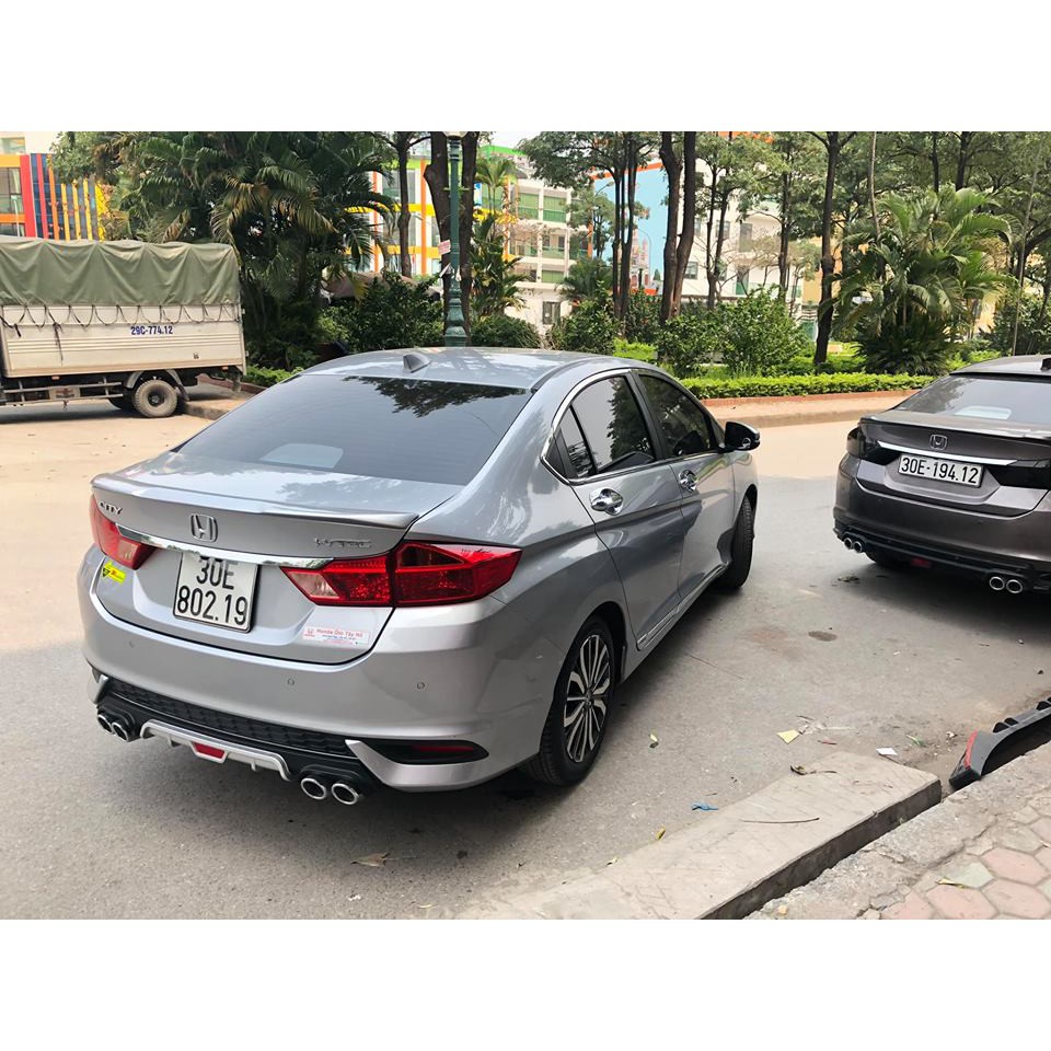 Đuôi Gió Thể Thao, Cánh Lướt gió Xe Honda City 2015 đến 2022 - Hàng đẹp (Mộc chưa sơn) Chất liệu nhựa ABS