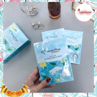 [My.Beauty.Diary] Mặt nạ My Beauty Diary Đá Băng Trà Chanh Snow Tea Bản Giới Hạn hộp 8 miếng