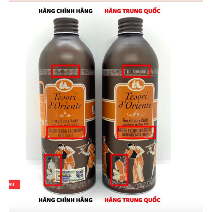 Sữa Tắm Xích Trắng Da, Hương Nước Hoa 500ml- Tesori D’Oriente Cao Cấp  | Hàng Chính Hãng | BigBuy360 - bigbuy360.vn