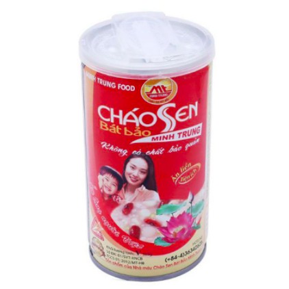 Cháo sen bát bảo Minh Trung - Hộp 365g