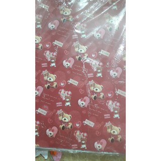 10 tờ Giấy lụa gói quà kèm 10 nơ rút