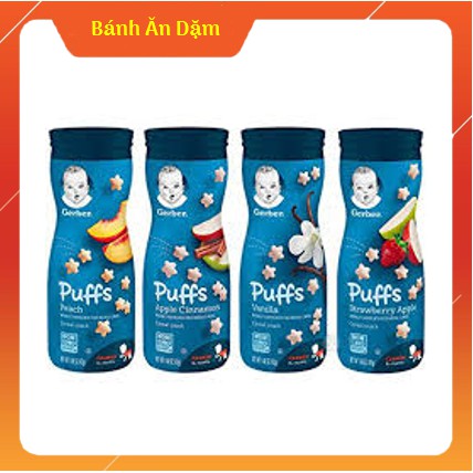 [DATE MỚI NHẤT] Bánh Ăn Dặm Gerber đủ loại Hàng Nội Địa Mỹ thơm ngon dinh dưỡng giúp bé tập ăn, tập nhai làm quen mùi vị