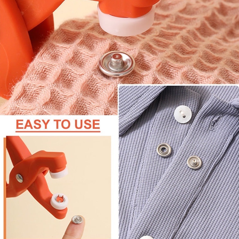 Kìm Kẹp 15cm Lắp Đặt Nút Áo Không Cần May Di Động Cho Gia Đình