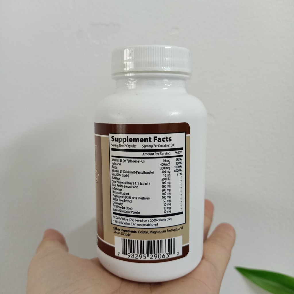 Viên Uống ANTI-GRAY 7050 hỗ trợ bạc tóc 60 viên | BigBuy360 - bigbuy360.vn