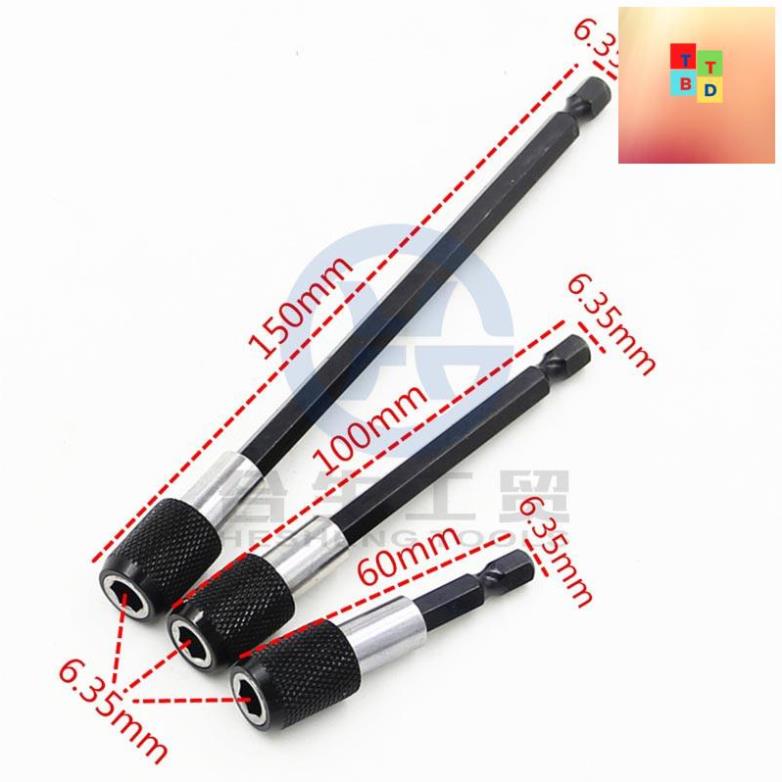 Đầu nối dài mũi tô vít cho khoan điện,khoan pin và máy bắn vít