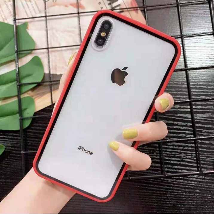 Ốp iphone - Ốp lưng trong suốt viền màu IP6/6s  Ip6plus/6splus IP7/8   IP7Plus/8Plus IPX/XS IPXSMAX/IP11/11Pro/11Pro Max | BigBuy360 - bigbuy360.vn