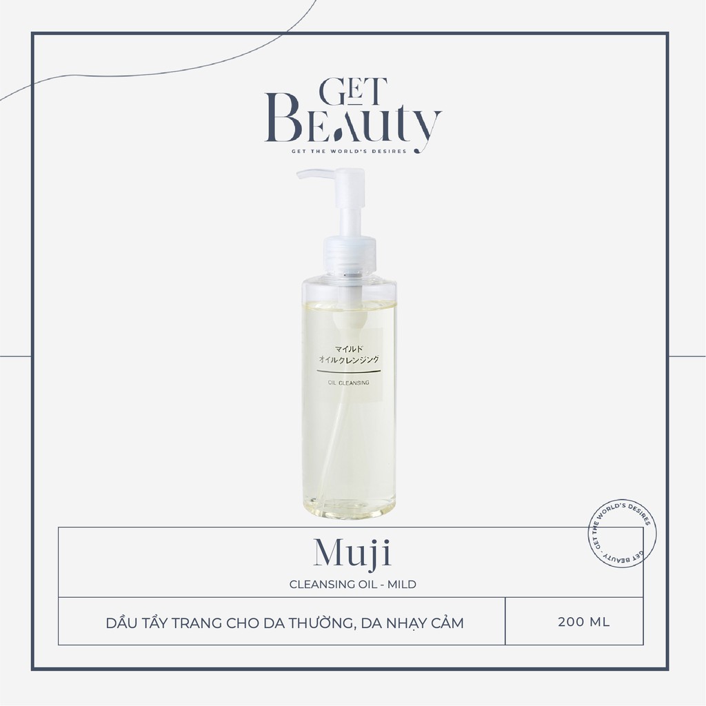 DẦU TẨY TRANG MUJI OIL CLEANSING 200ML - MILD