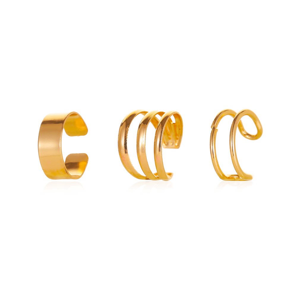 Set 3 Khuyên Tai Cá Tính Cho Nữ